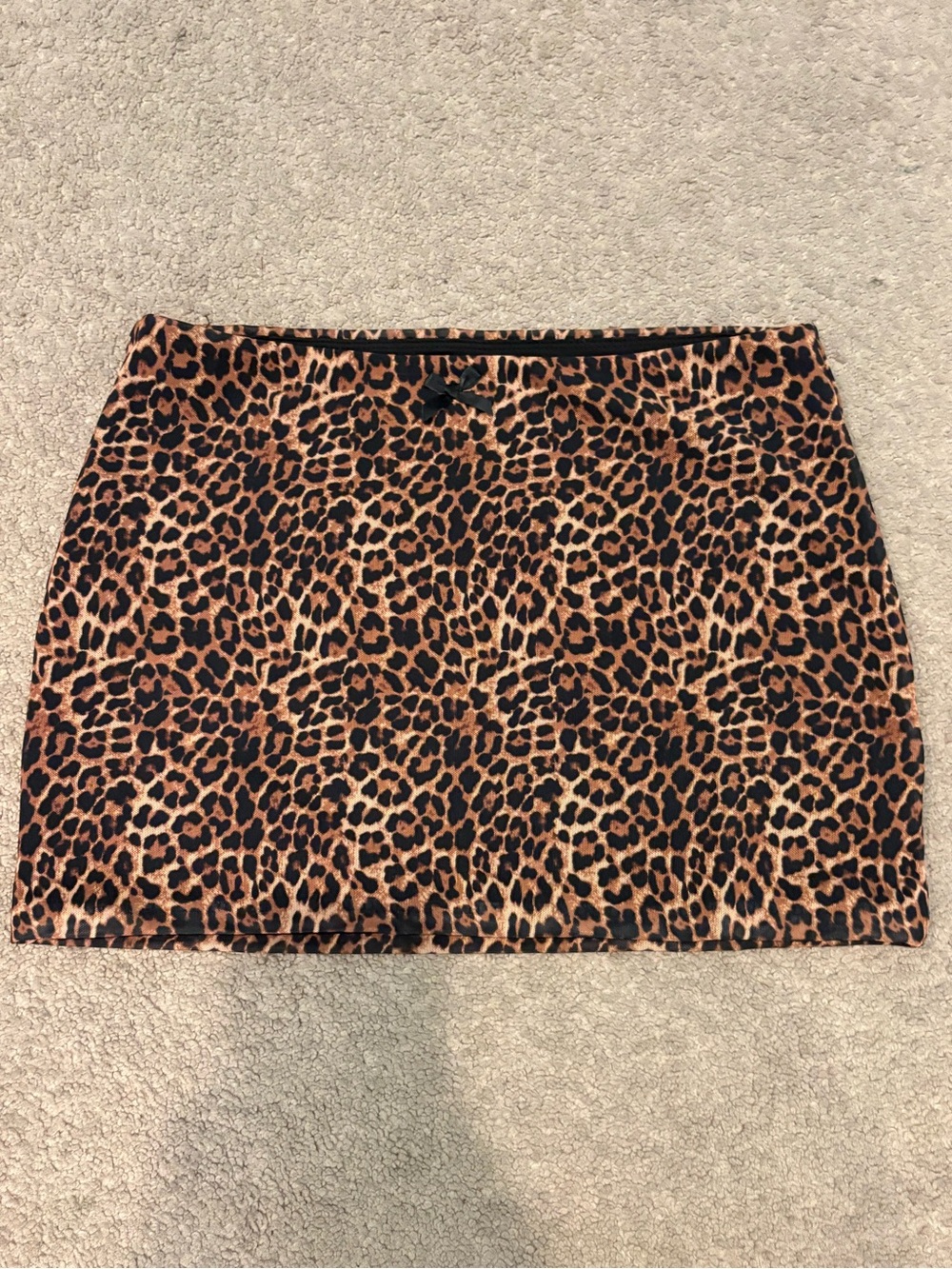 Brand new Edikted Leopard Print Mini Skirt